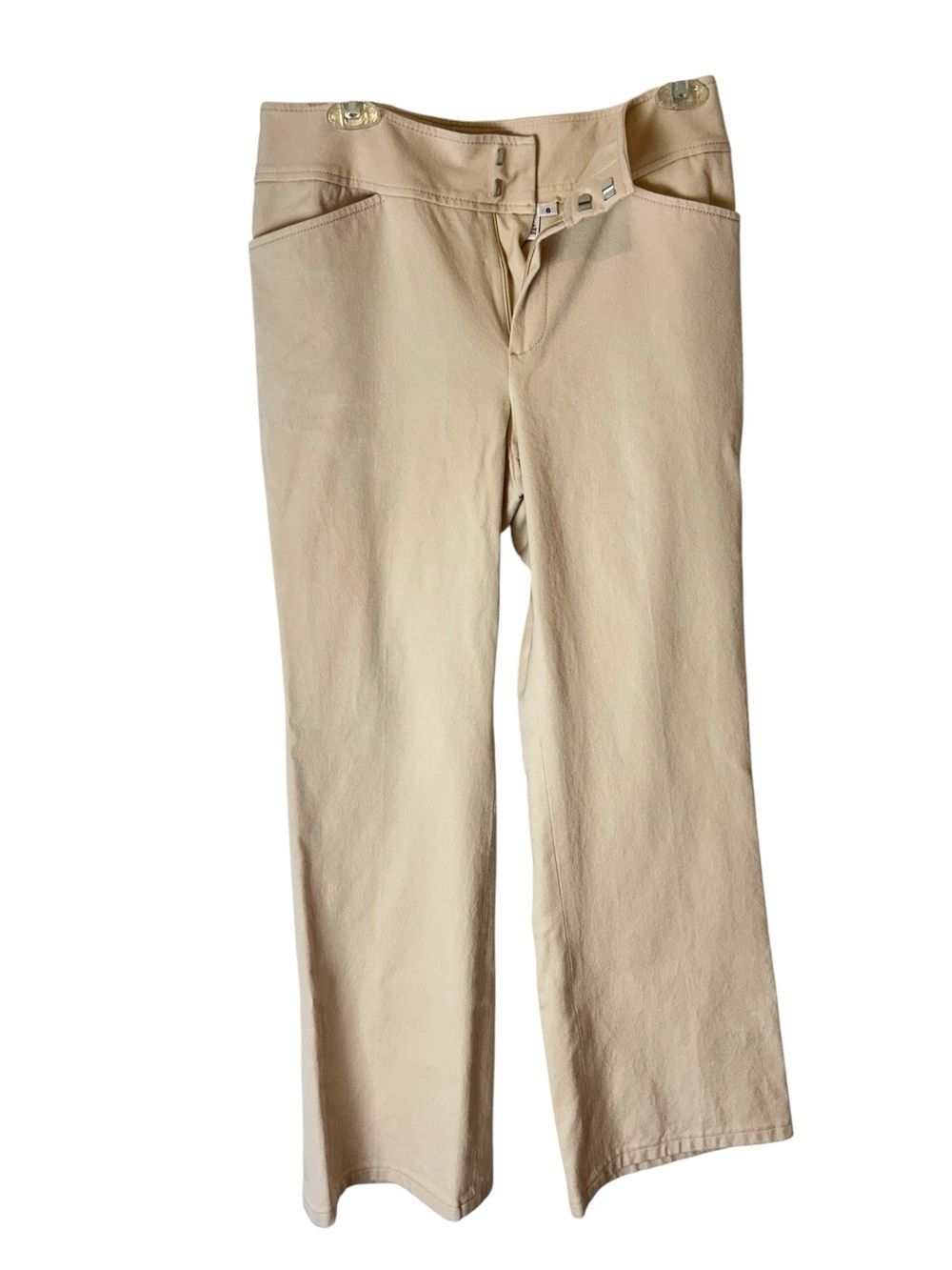 Dana Buchman Light Tan Elevated Dress Pant Size 6